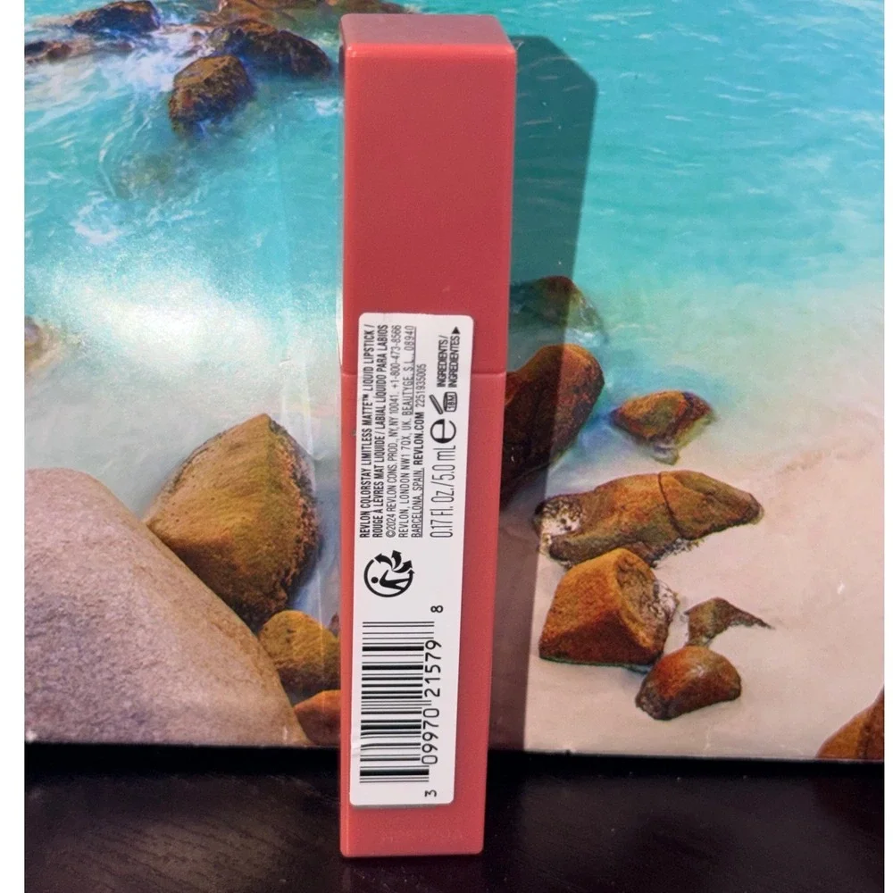 Revlon ColorStay Limitless Matte Liquid Lipstick 005 Strut Pink Coral 0.17oz